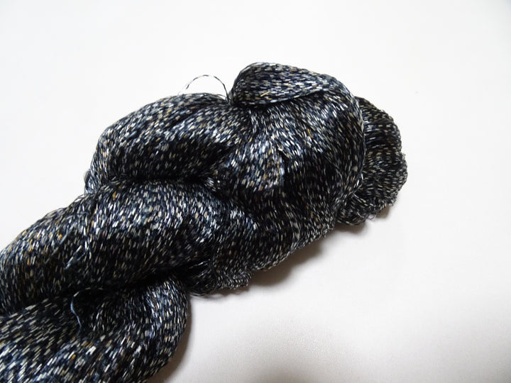 Japanese Vintage Super Rare Indigo Mud Dyeing kasuri loose Twisted Silk Thread Various Sets Embroidery & weave 15536