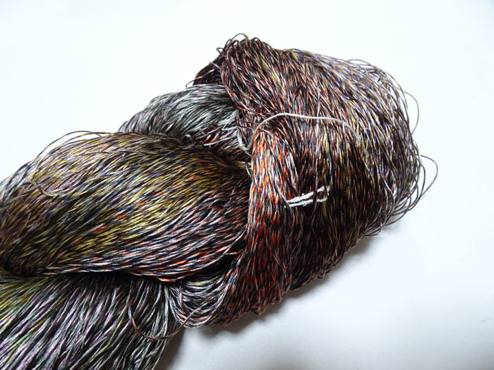 Japanese Tanaka Gen Silk – One-of-a-Kind Hand-Dyed Artistic Silk Thread, Rare Japanese Artisan Yarn, Limited Stock 19136