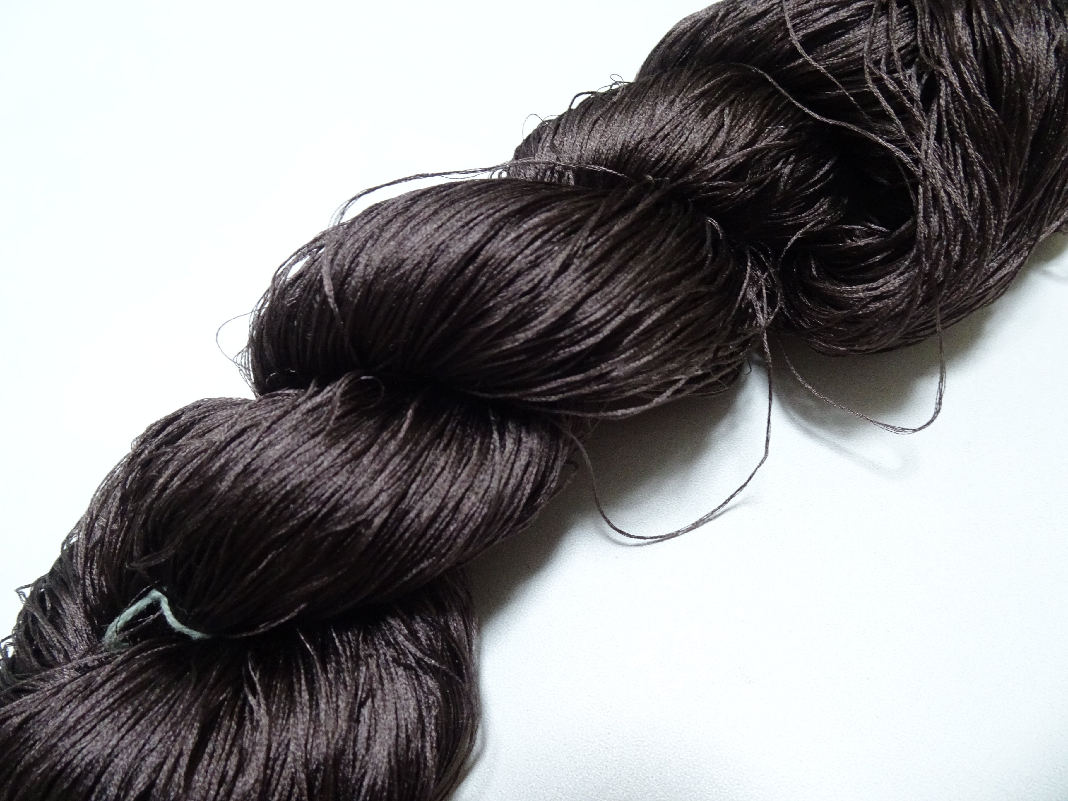 Japanese Vintage 6 Loose-Twist Silk Threads 19271