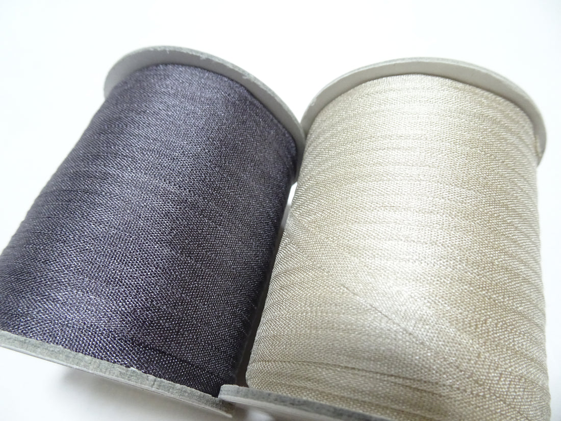 Japanese Vintage Silk Ribbon Embroidery Thread 2sets 18972