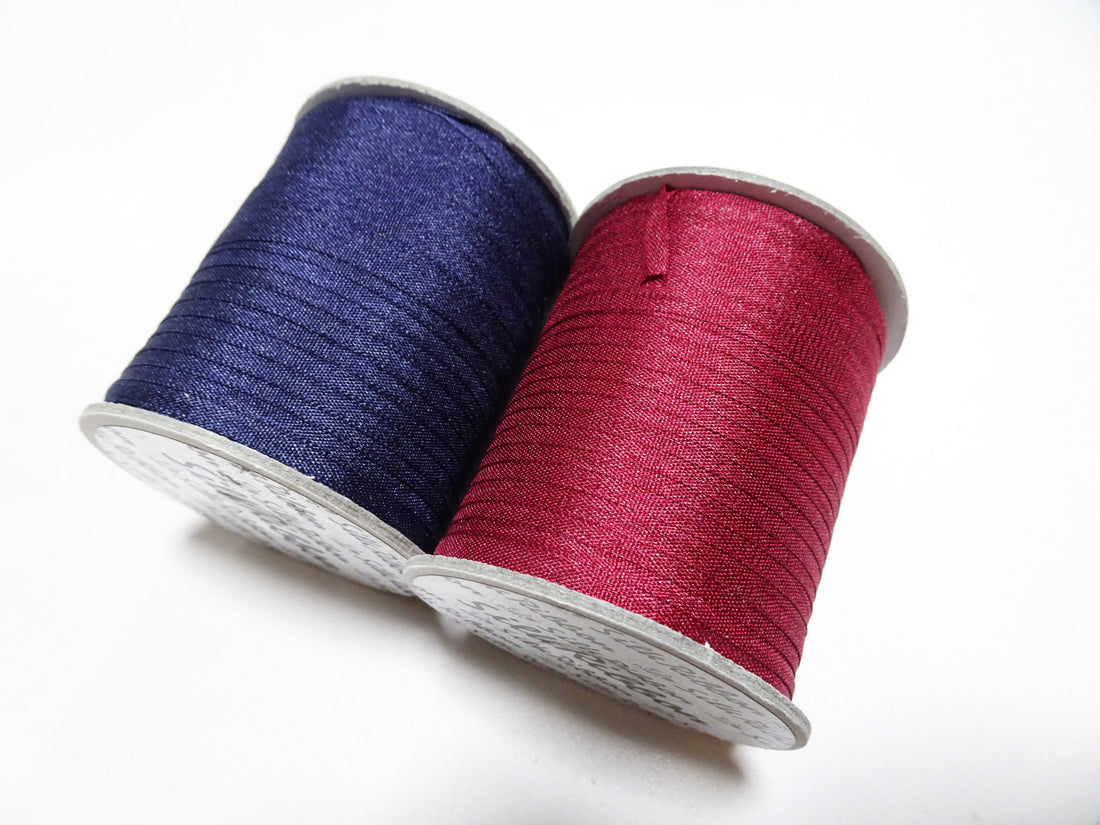 Japanese Vintage Silk Ribbon Embroidery Thread 2sets 18973