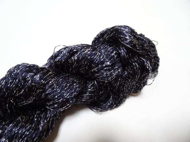 Japanese Vintage Super Rare Indigo Mud Dyeing kasuri loose Twisted Silk Thread Various Sets Embroidery & weave 15537