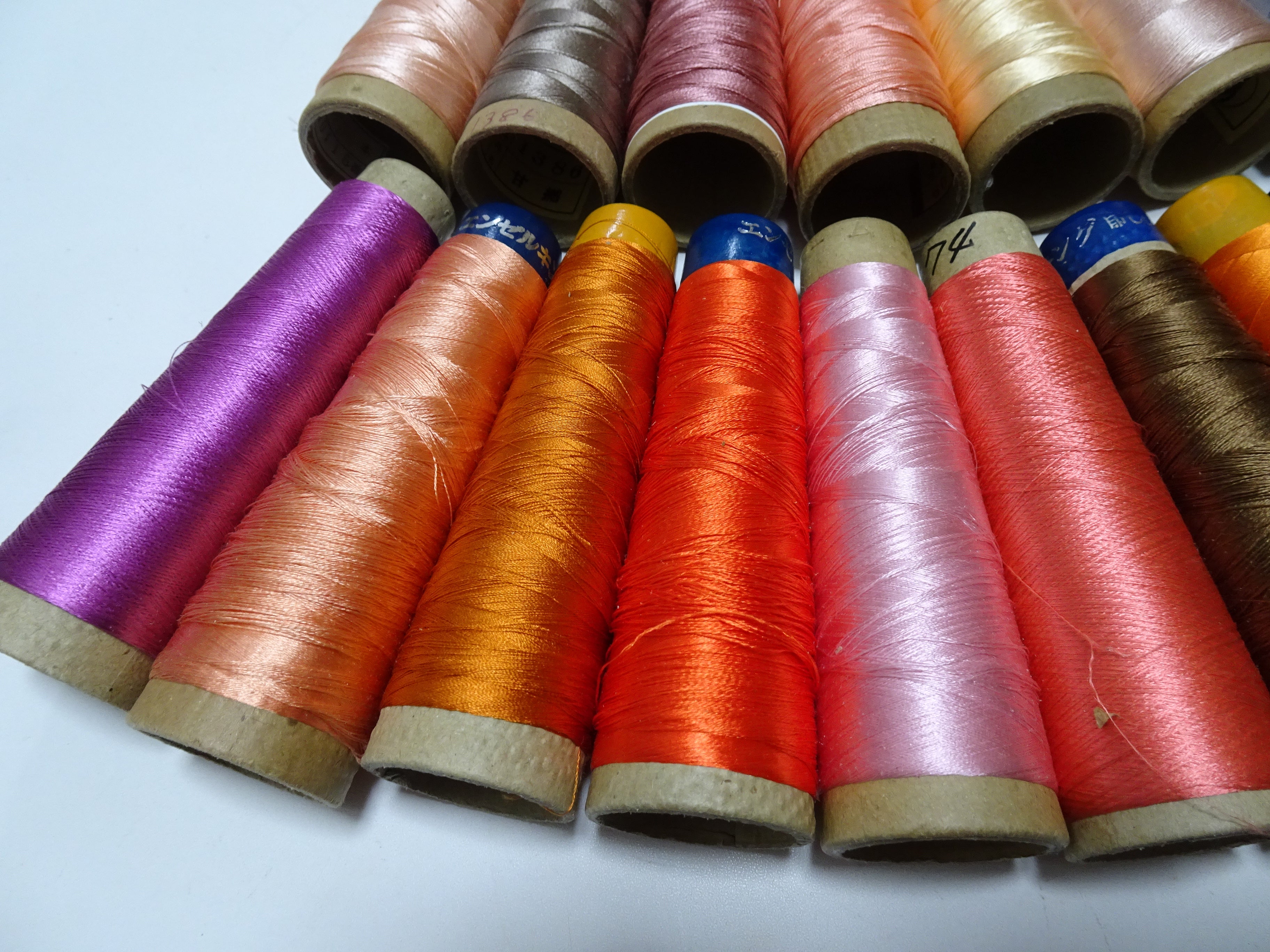 Special Price!! Japanese vintage silk thread 20sets embroidery 16390