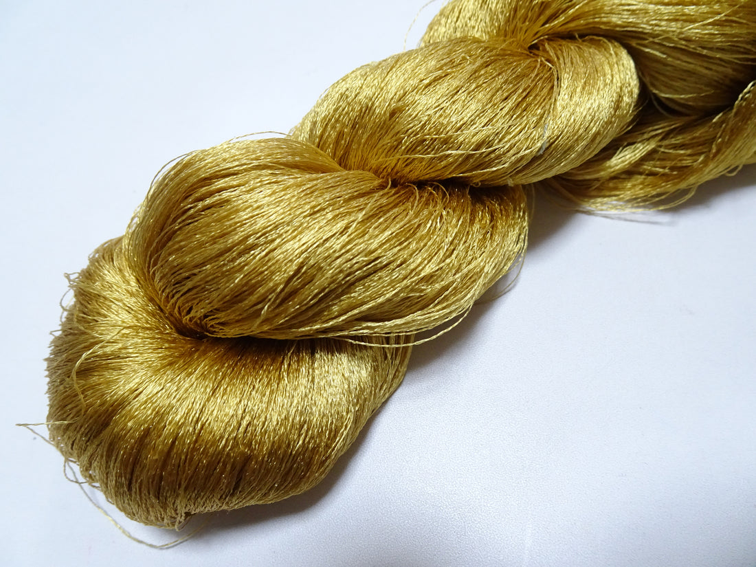 Japanese Vintage Twisted Silk Thread Embroidery 19907