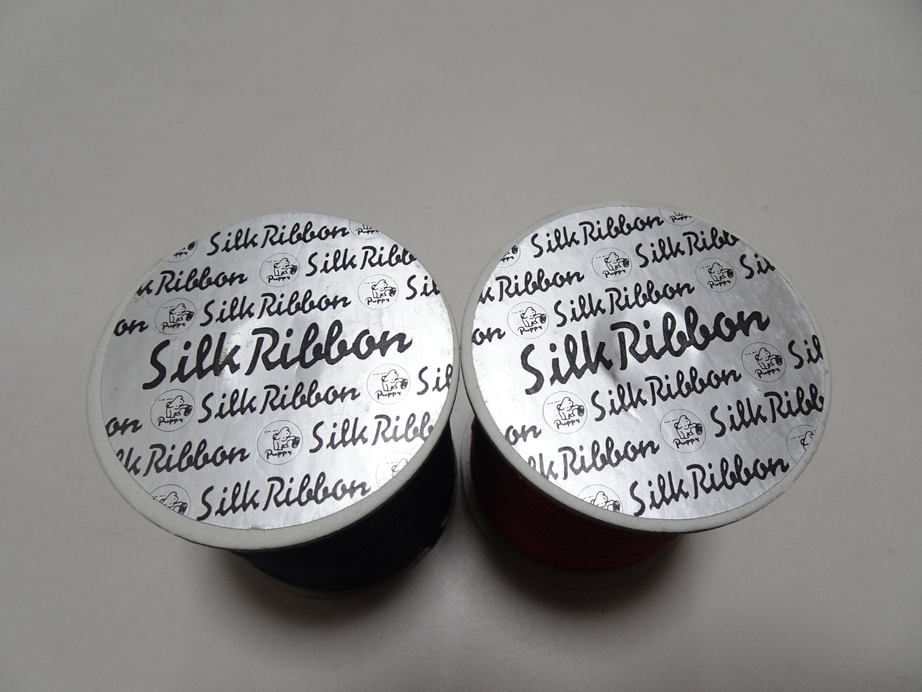 Japanese Vintage Silk Ribbon Embroidery Thread 2sets 18973
