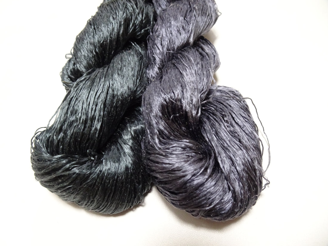 Japanese Vintage loose Twisted Silk Thread 2sets Embroidery 14561