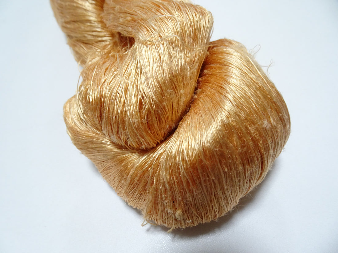 Japanese Vintage Loose Twisted Silk Thread Embroidery 15064
