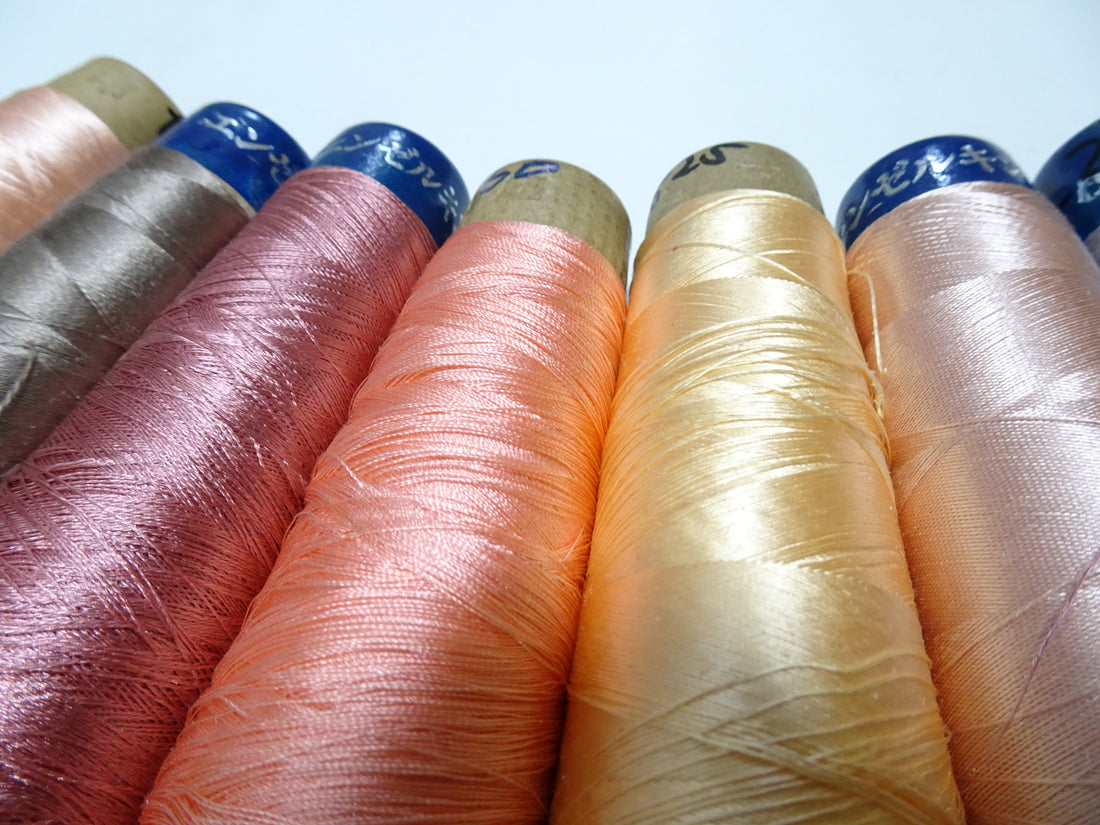 Special Price!! Japanese vintage silk thread 20sets embroidery 16390