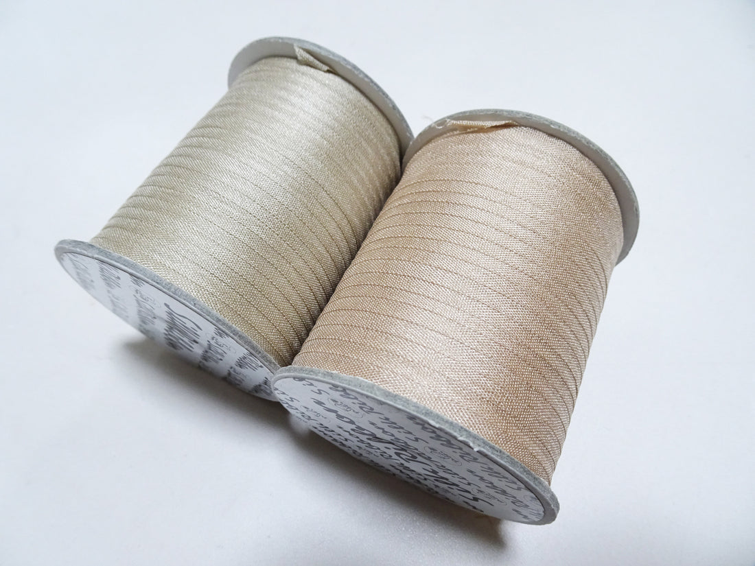 Japanese Vintage Silk Ribbon Embroidery Thread 2sets 18974