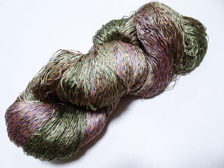 Japanese Tanaka Gen Silk – One-of-a-Kind Hand-Dyed Artistic Silk Thread, Rare Japanese Artisan Yarn, Limited Stock 19138
