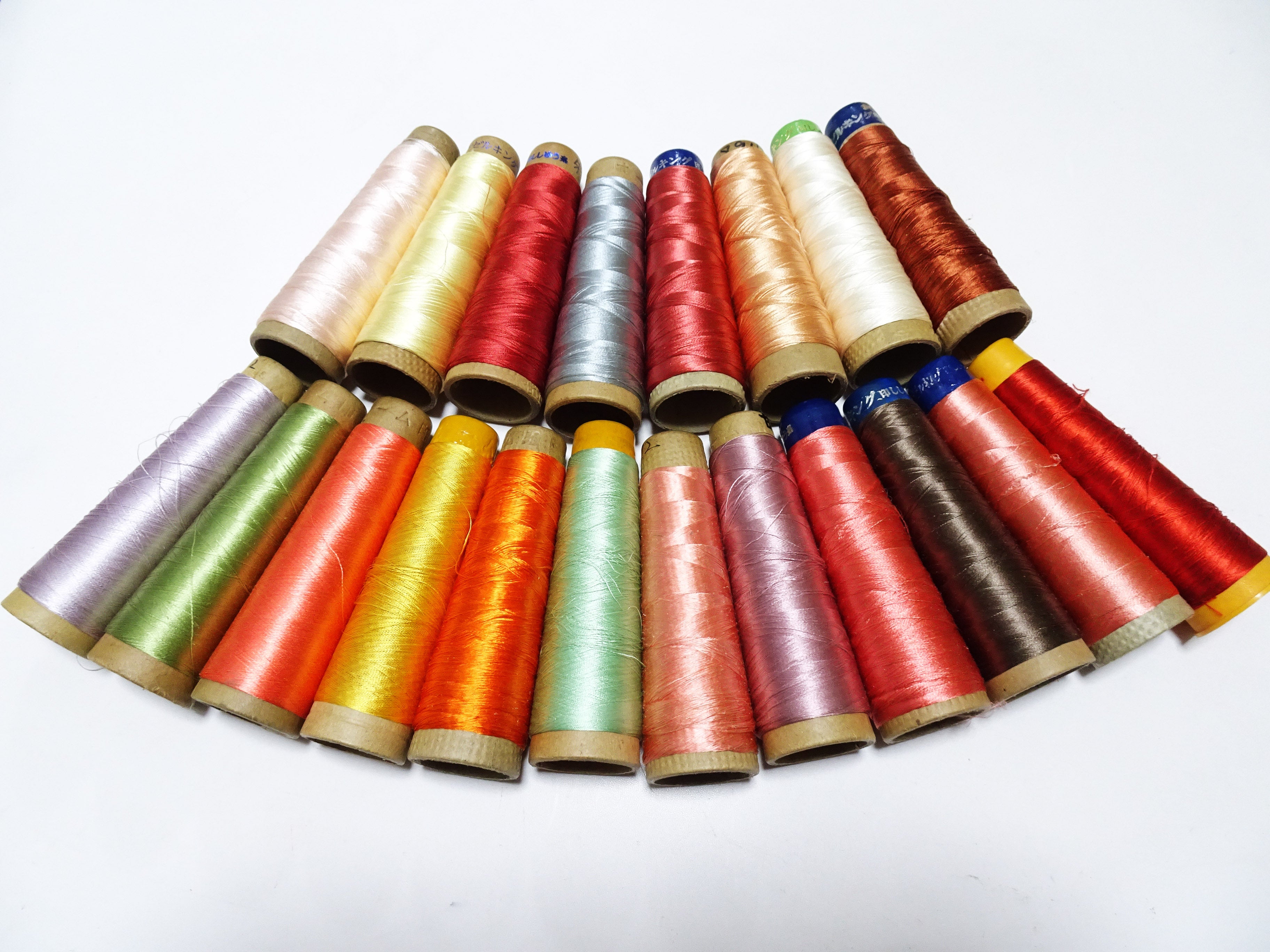 Special Price!! Japanese vintage silk thread 20sets embroidery 16391