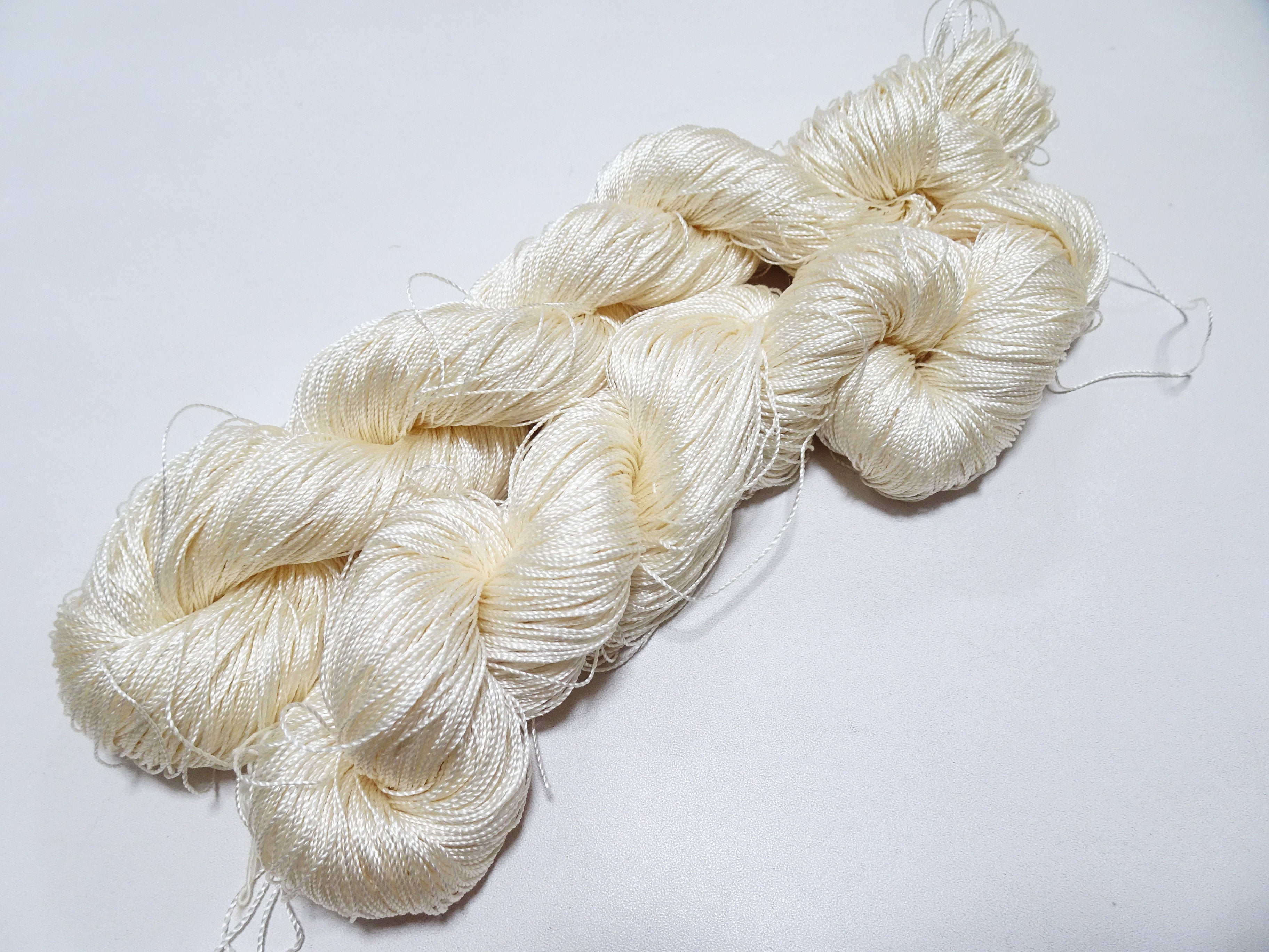 Japanese Vintage Twisted Silk Thread 2sets Embroidery & Weaving 18462