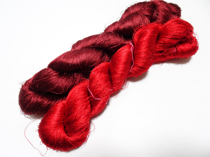 Japanese Vintage Twisted Silk Thread 2sets Embroidery 15396