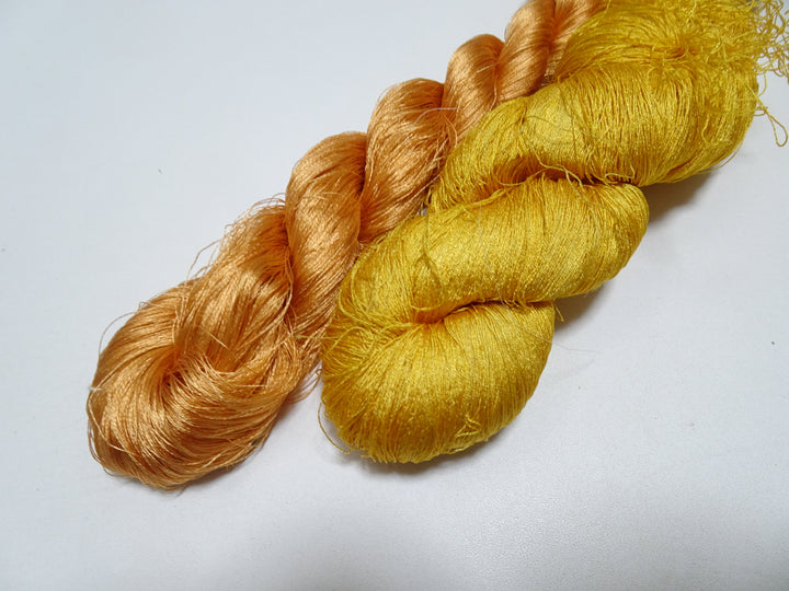 Japanese vintage silk thread 2sets embroidery 8602