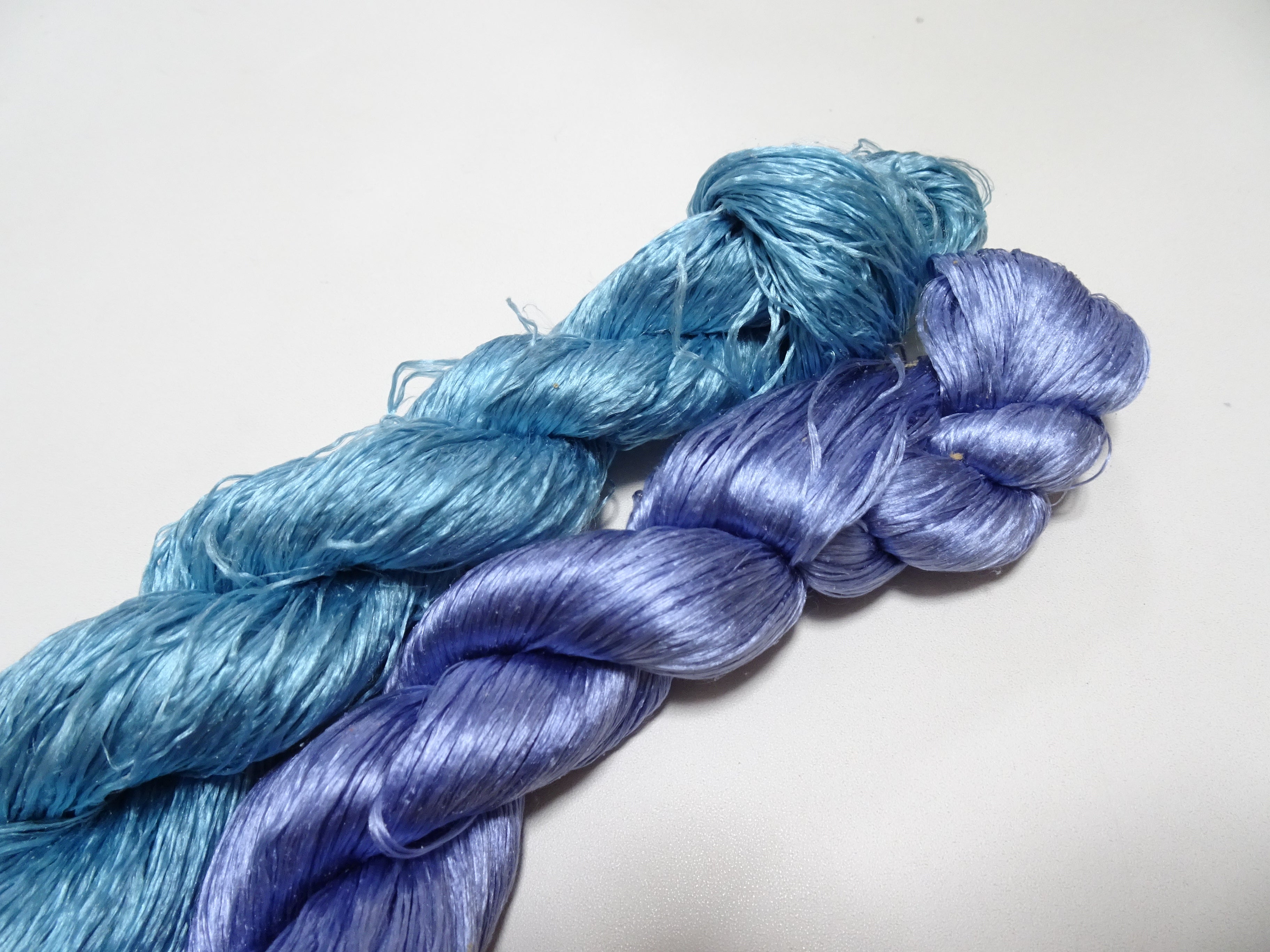 Japanese Vintage loose Twisted Silk Thread 2sets Embroidery 14562