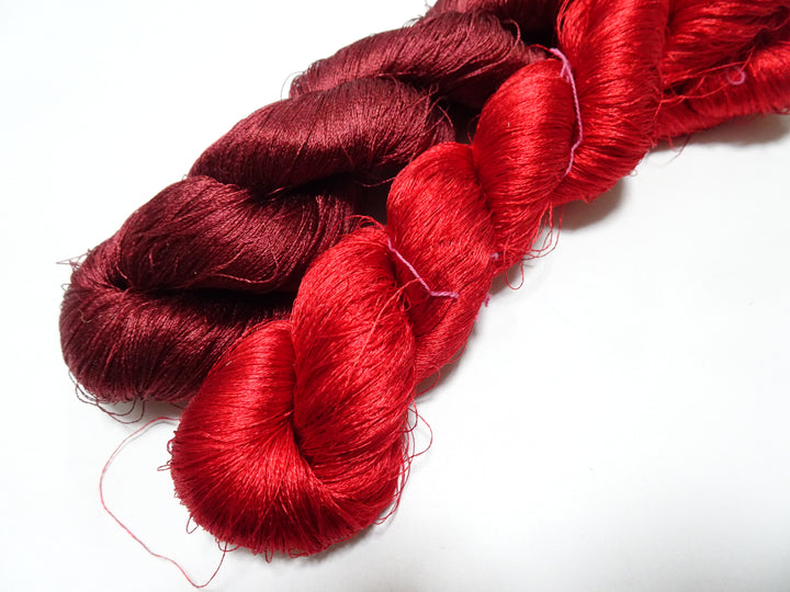 Japanese Vintage Twisted Silk Thread 2sets Embroidery 15396