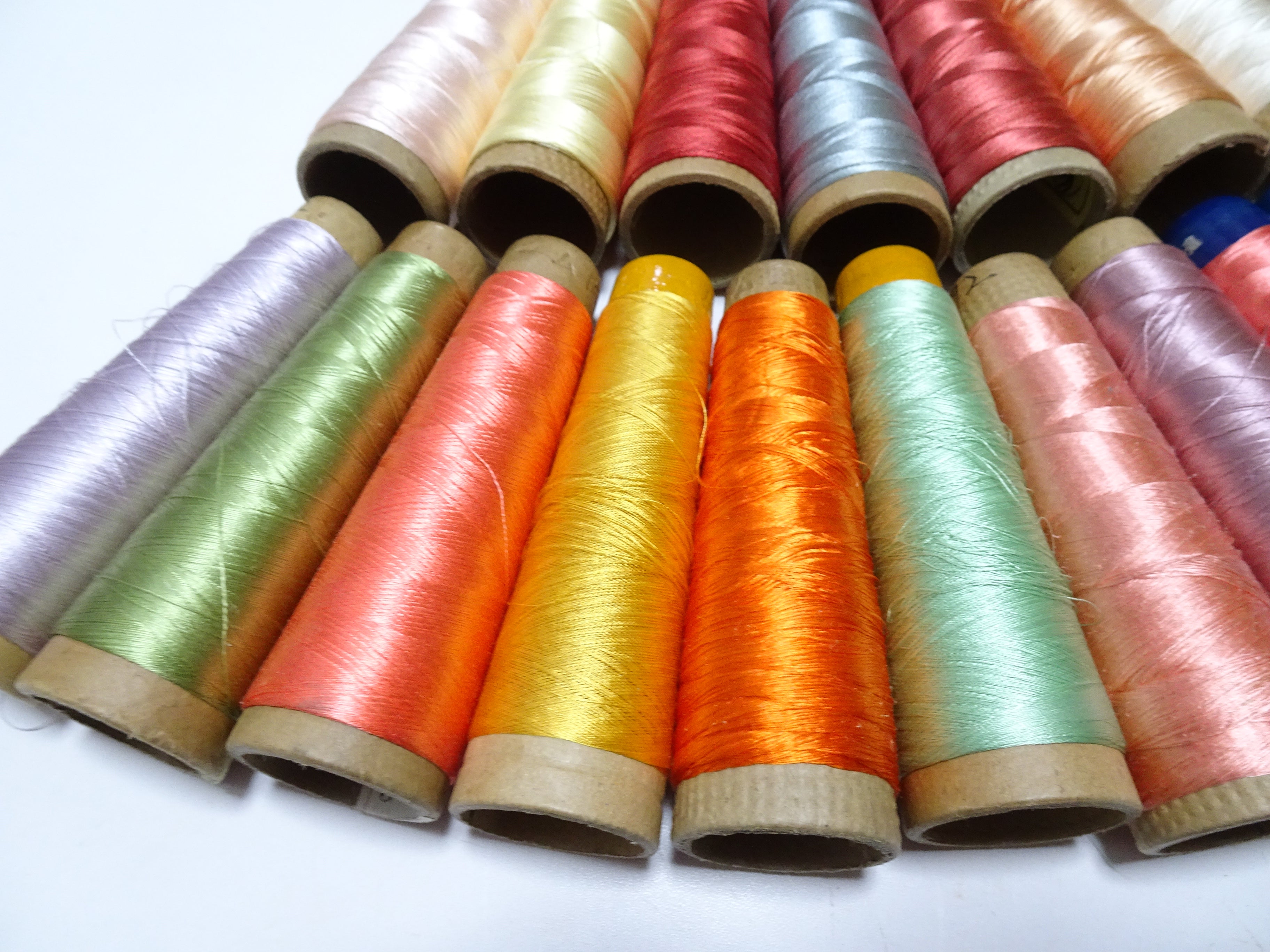 Special Price!! Japanese vintage silk thread 20sets embroidery 16391