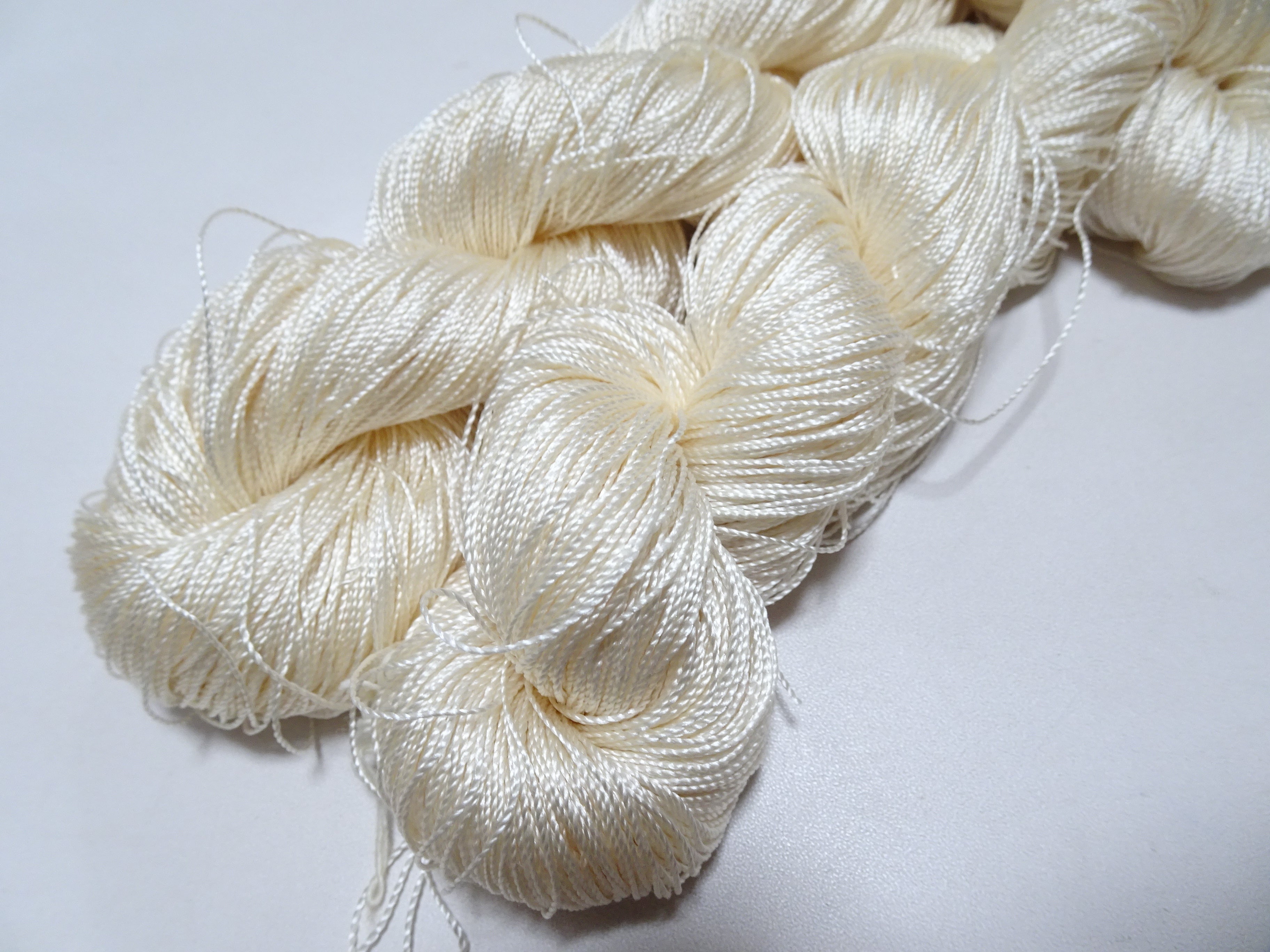 Japanese Vintage Twisted Silk Thread 2sets Embroidery & Weaving 18462