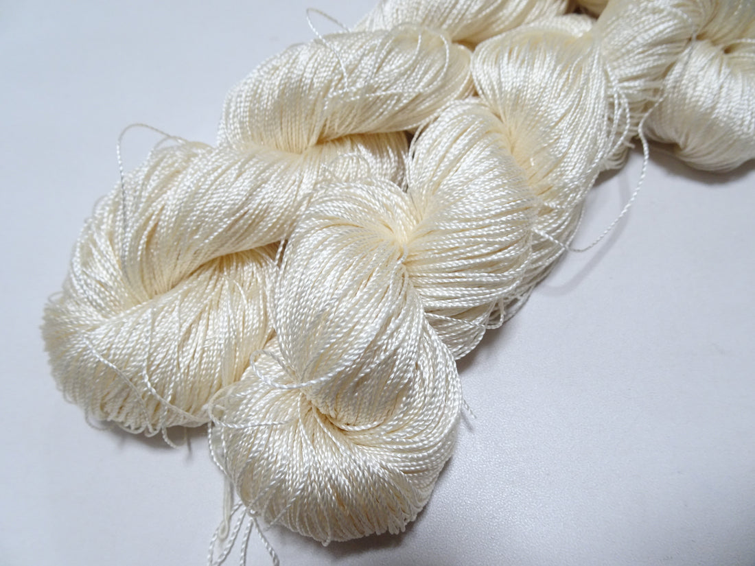Japanese Vintage Twisted Silk Thread 2sets Embroidery & Weaving 18462