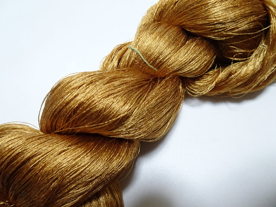 Japanese Vintage Twisted Silk Thread Embroidery 19908