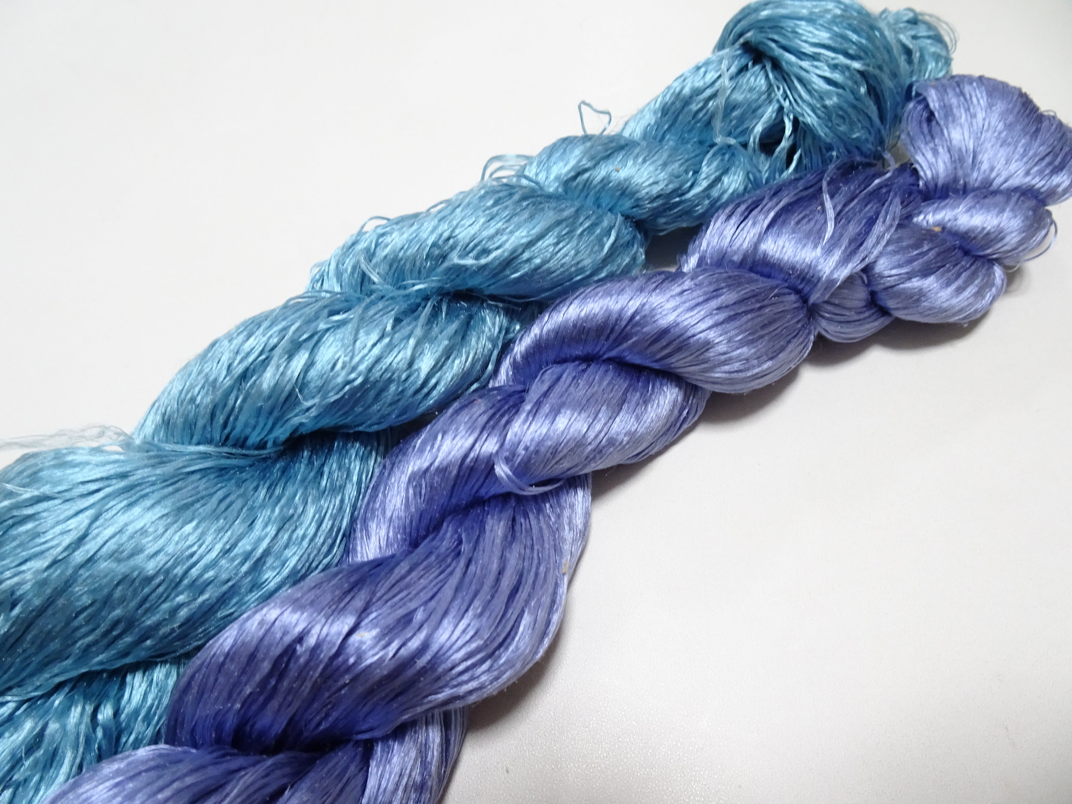 Japanese Vintage loose Twisted Silk Thread 2sets Embroidery 14562
