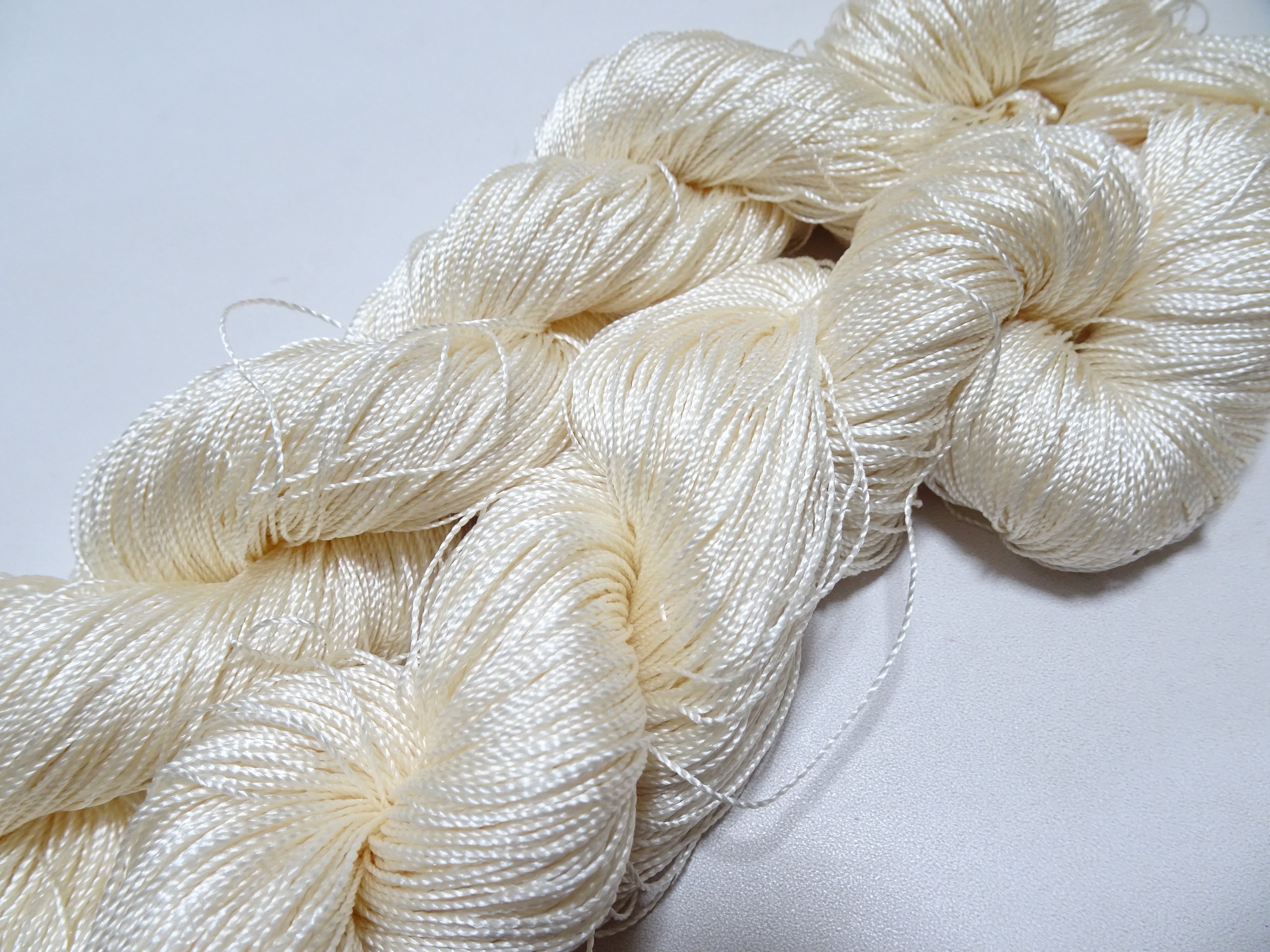 Japanese Vintage Twisted Silk Thread 2sets Embroidery & Weaving 18462