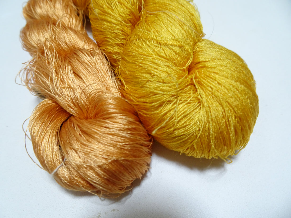 Japanese vintage silk thread 2sets embroidery 8602