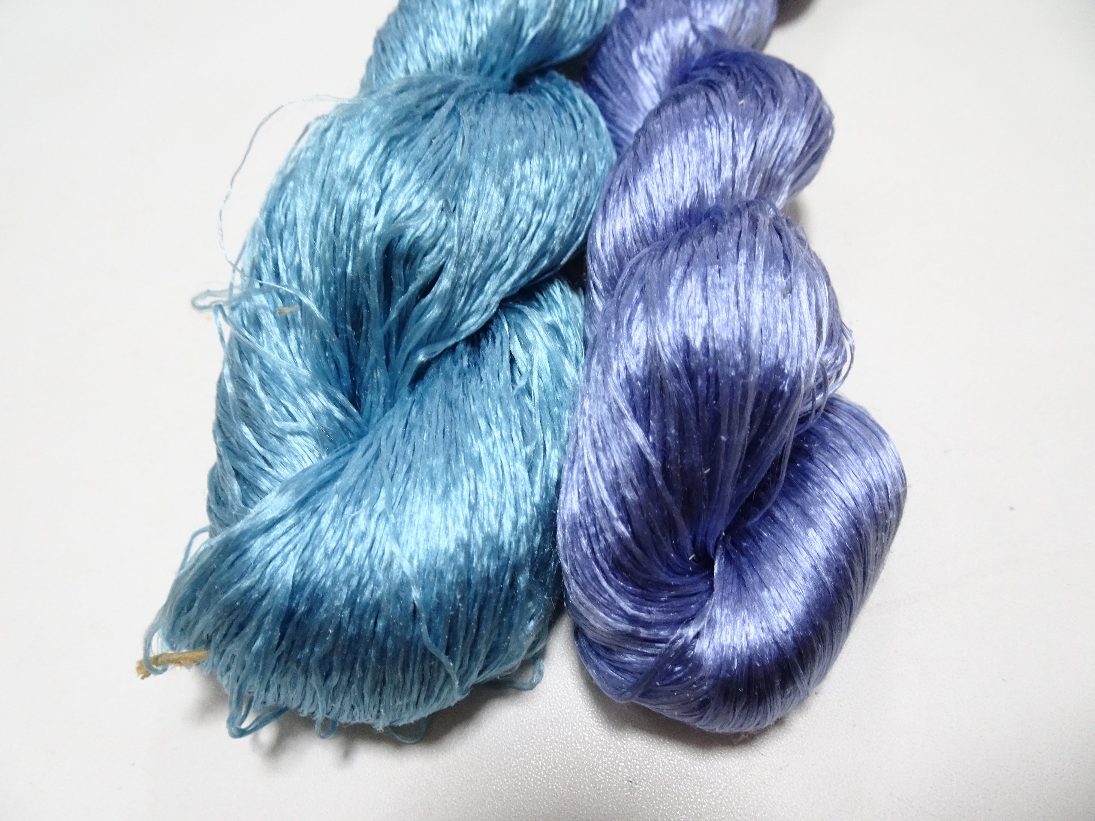Japanese Vintage loose Twisted Silk Thread 2sets Embroidery 14562