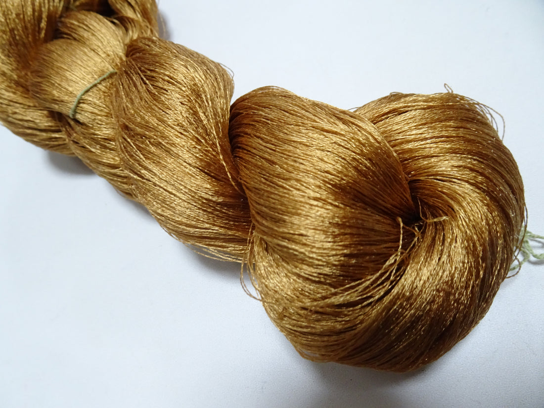 Japanese Vintage Twisted Silk Thread Embroidery 19908