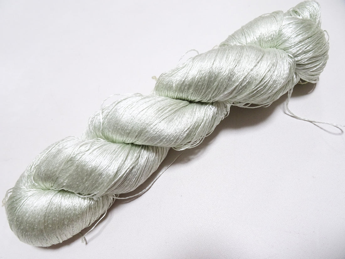 Japanese Vintage Twisted Silk Thread Embroidery 18337