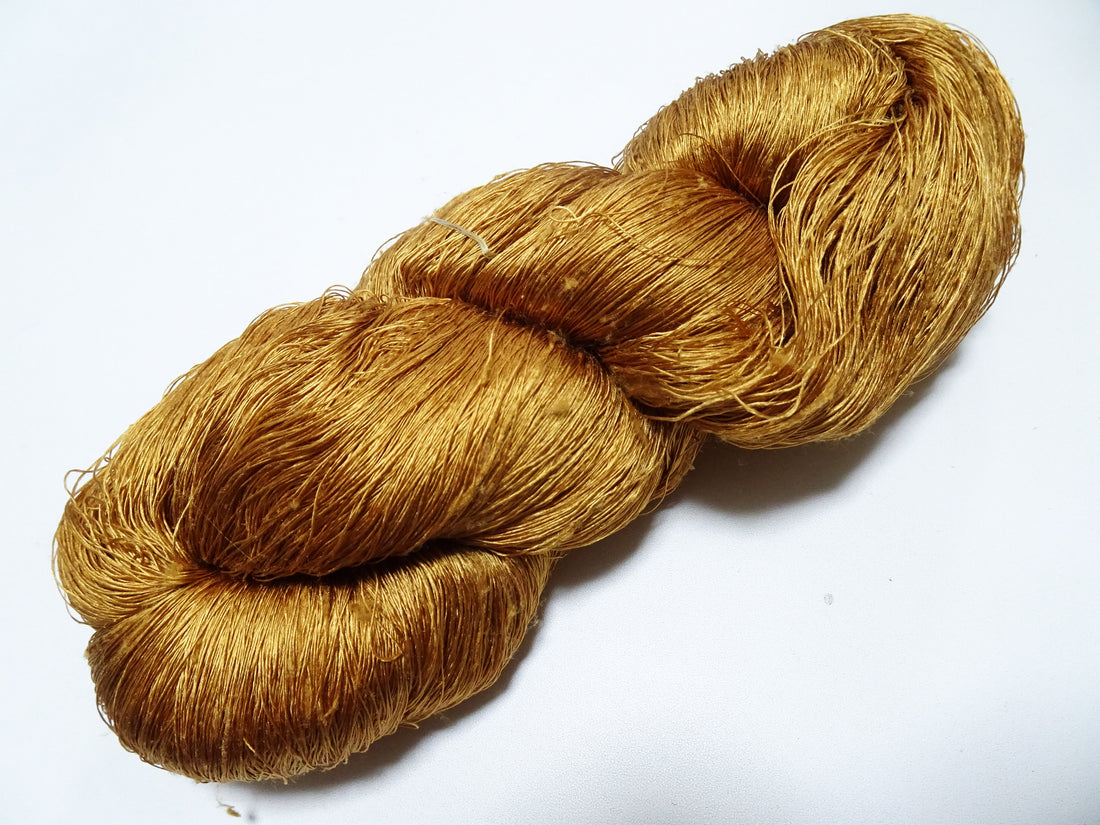 Japanese Vintage Loose Twisted Silk Thread Embroidery 15066