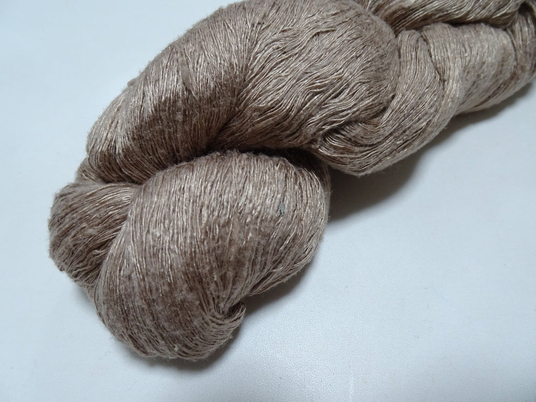 Japanese Vintage Mawata Tsumugi Fine Quality Silk Thread embroidery & Weave 17299