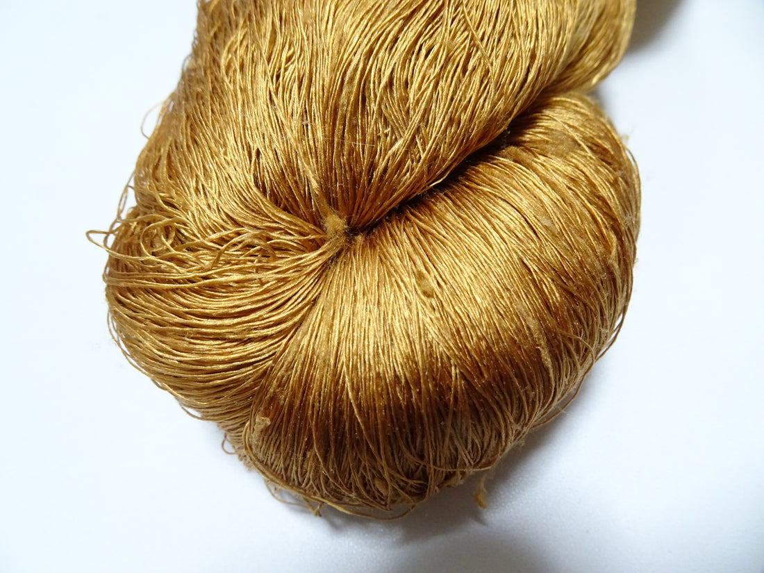 Japanese Vintage Loose Twisted Silk Thread Embroidery 15066