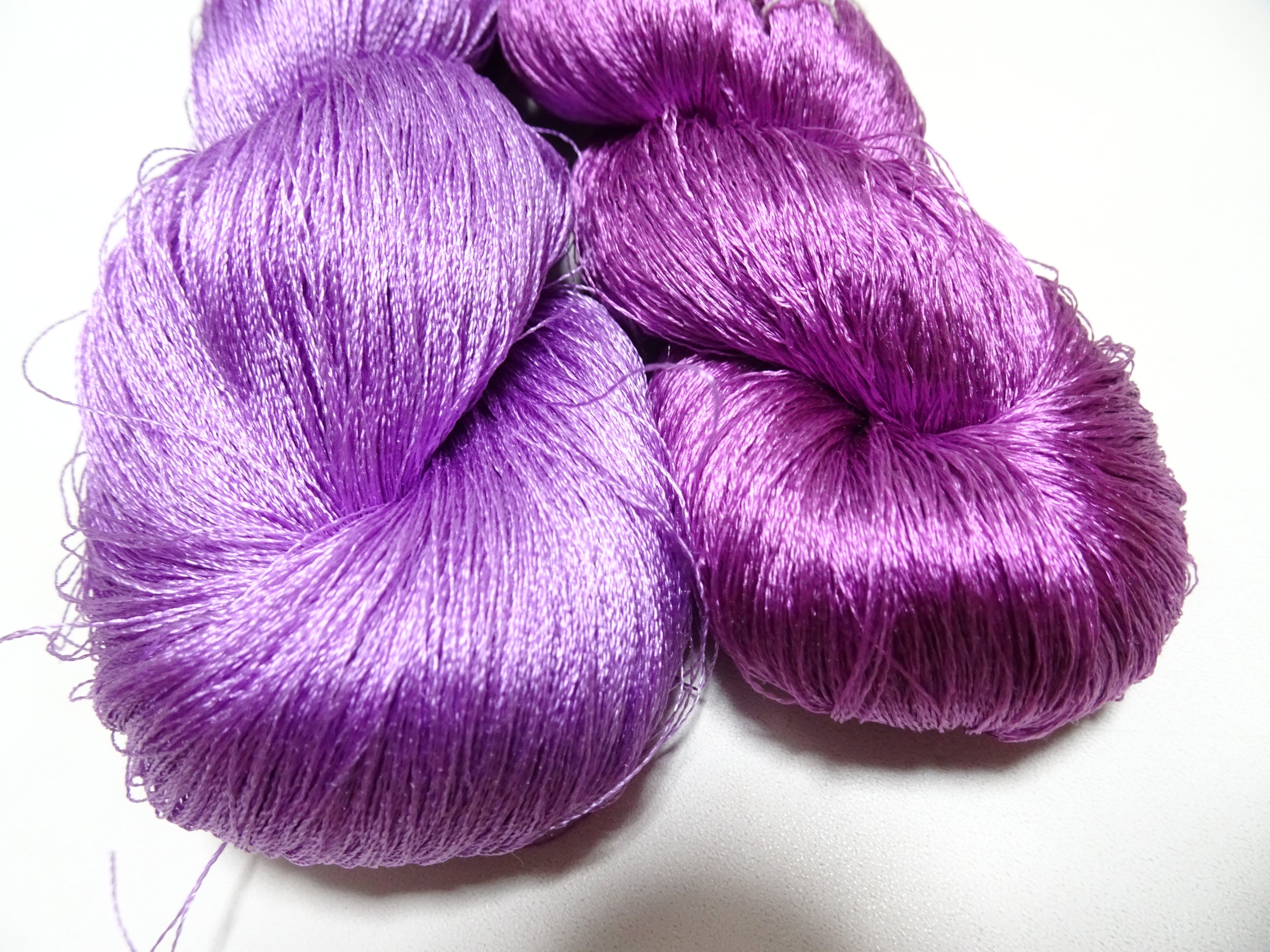Japanese Vintage Twisted Silk Thread 2sets Embroidery 15397