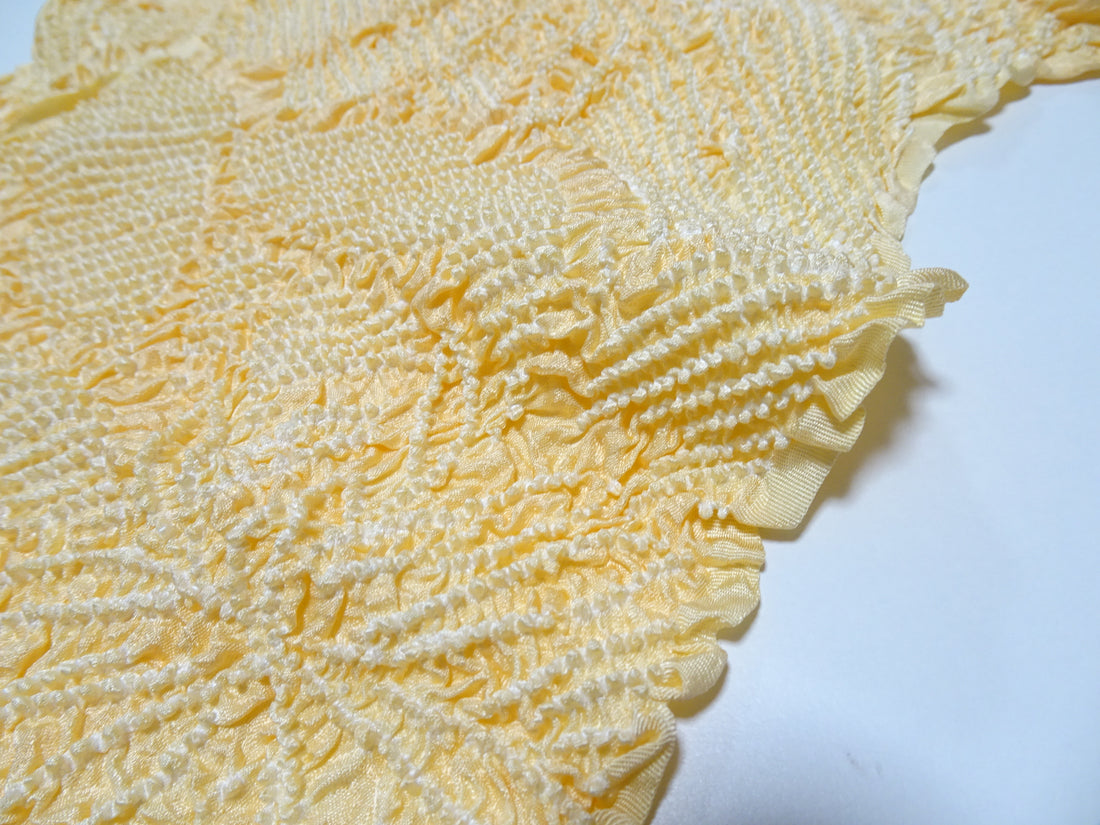 Japanese Kimono Silk Obi Age Shibori  18052