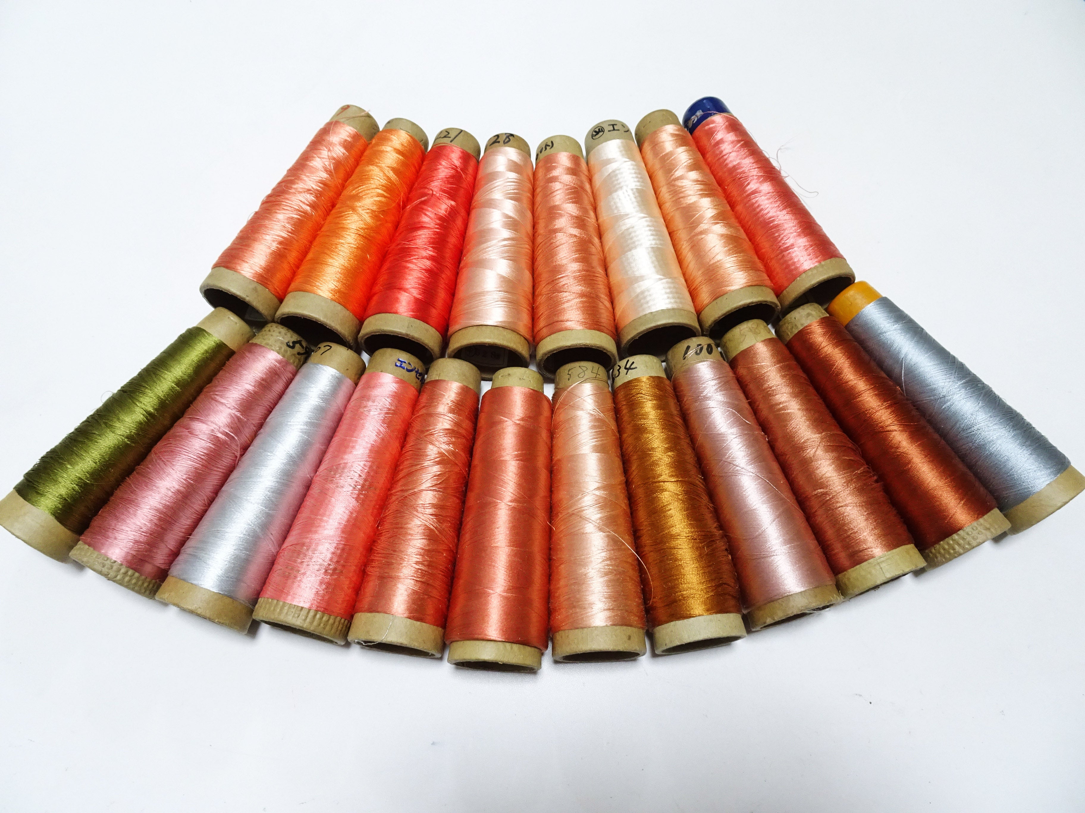 Special Price!! Japanese vintage silk thread 20sets embroidery 16393