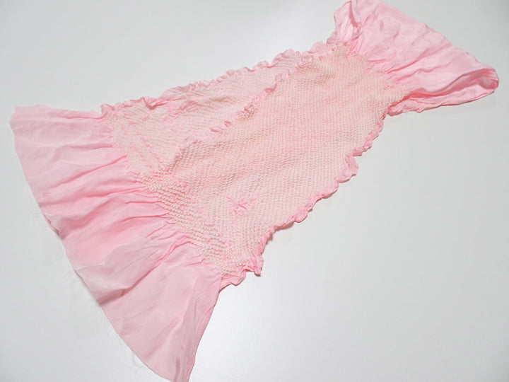Japanese Kimono Silk Obi Age Shibori  18053