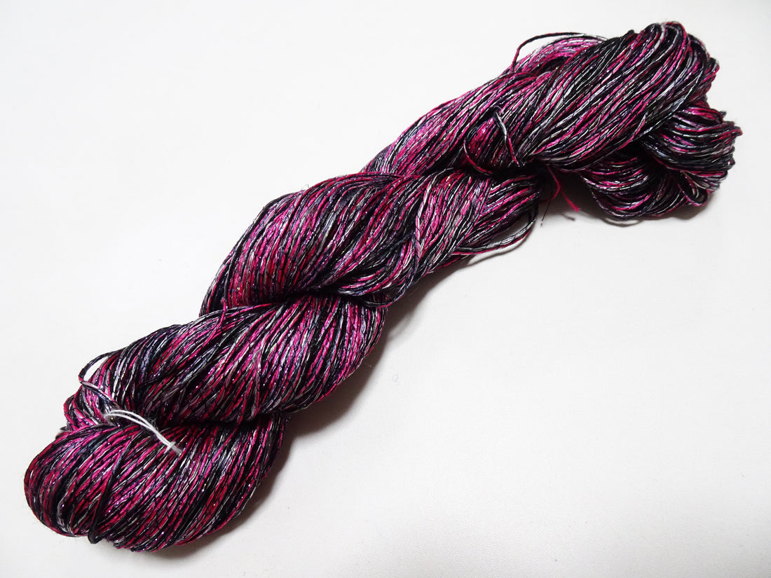 Japanese Tanaka Gen Silk – One-of-a-Kind Hand-Dyed Artistic Silk Thread, Rare Japanese Artisan Yarn, Limited Stock 16535