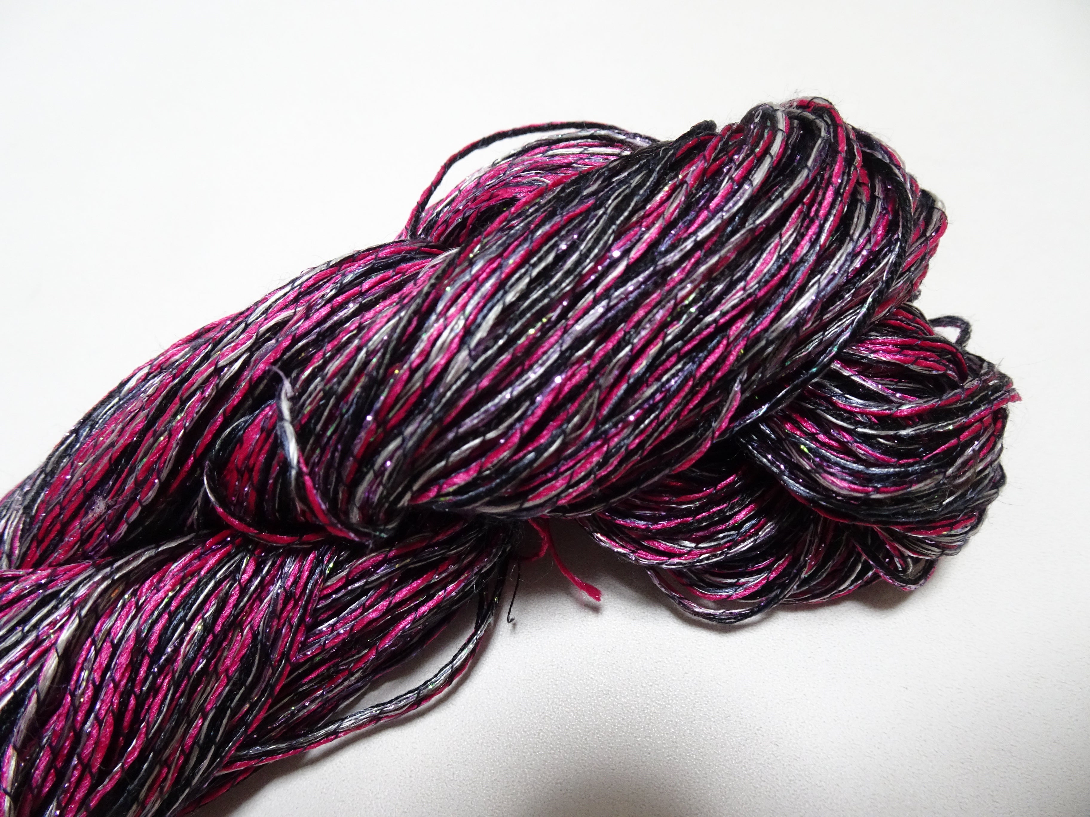 Japanese Tanaka Gen Silk – One-of-a-Kind Hand-Dyed Artistic Silk Thread, Rare Japanese Artisan Yarn, Limited Stock 16535