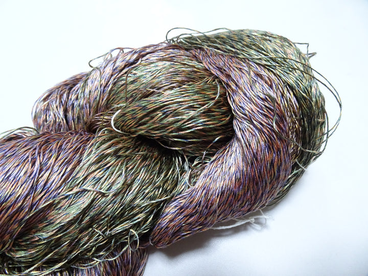 Japanese Tanaka Gen Silk – One-of-a-Kind Hand-Dyed Artistic Silk Thread, Rare Japanese Artisan Yarn, Limited Stock 19140