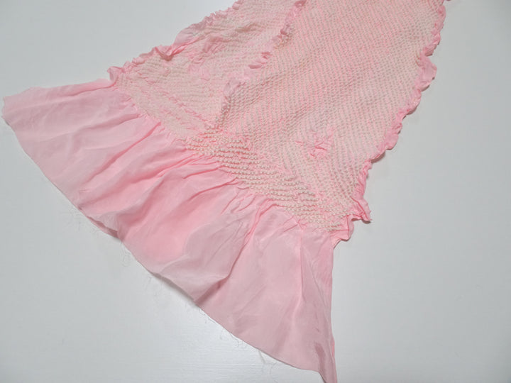 Japanese Kimono Silk Obi Age Shibori  18053