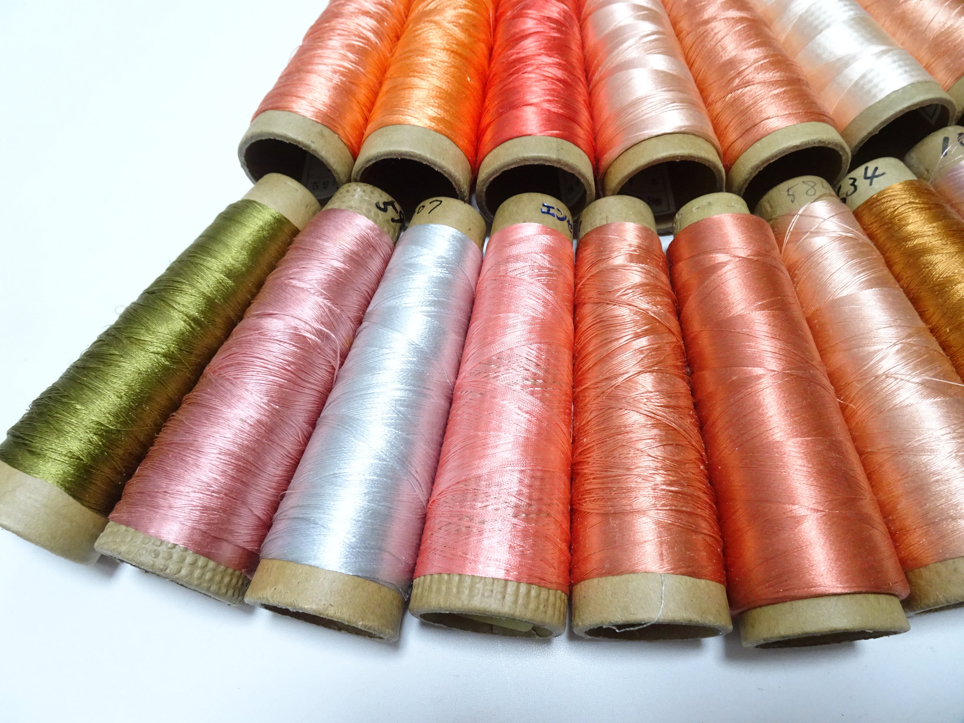 Special Price!! Japanese vintage silk thread 20sets embroidery 16393