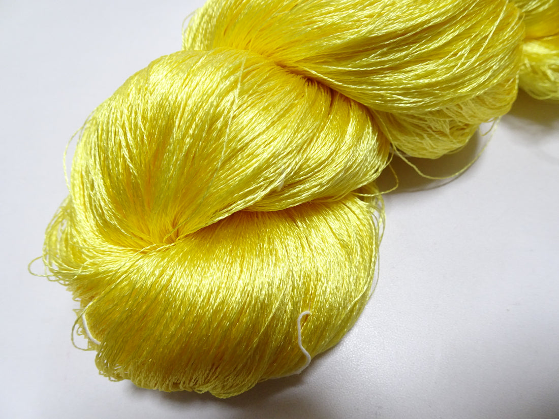Japanese Vintage Twisted Silk Thread Embroidery 19910