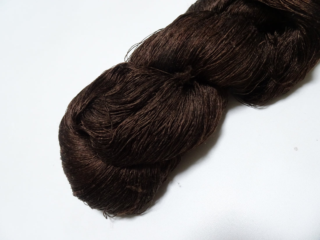 Japanese Vintage Loose Twisted Silk Thread Embroidery 15067