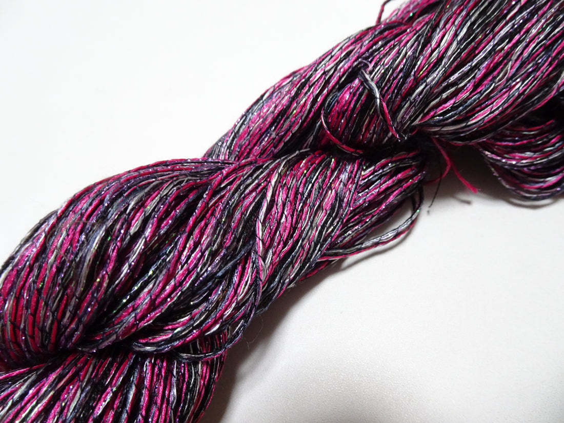 Japanese Tanaka Gen Silk – One-of-a-Kind Hand-Dyed Artistic Silk Thread, Rare Japanese Artisan Yarn, Limited Stock 16535