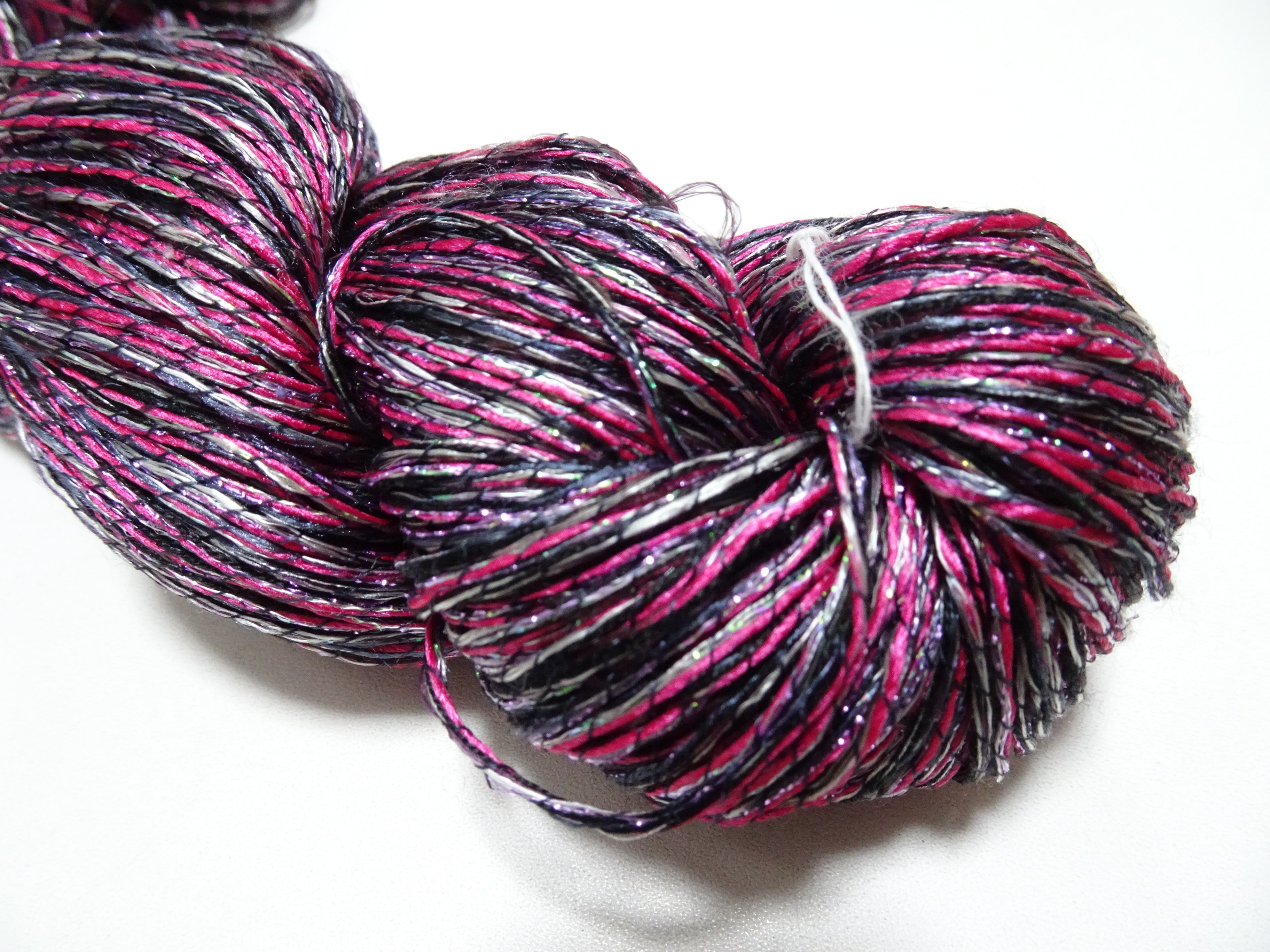 Japanese Tanaka Gen Silk – One-of-a-Kind Hand-Dyed Artistic Silk Thread, Rare Japanese Artisan Yarn, Limited Stock 16535