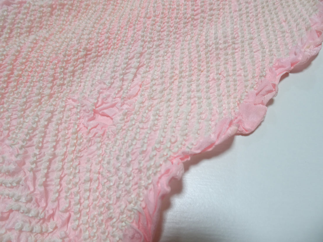 Japanese Kimono Silk Obi Age Shibori  18053