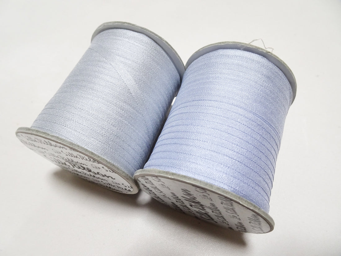 Japanese Vintage Silk Ribbon Embroidery Thread 2sets 18977