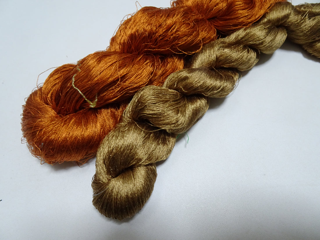Japanese vintage silk thread 2sets embroidery 8605