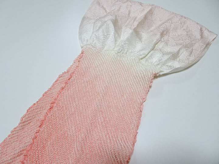 Japanese Kimono Silk Obi Age Shibori  18054